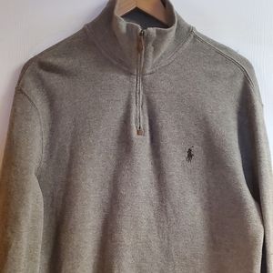PRL 3/4 Zip-Up Sweater
